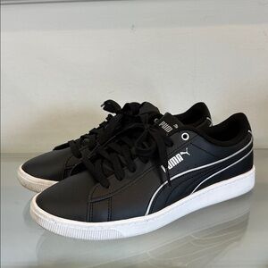 PUMA Black Soft Foam Sneakers